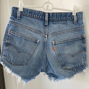 Levi’s • vintage orange tag cut offs